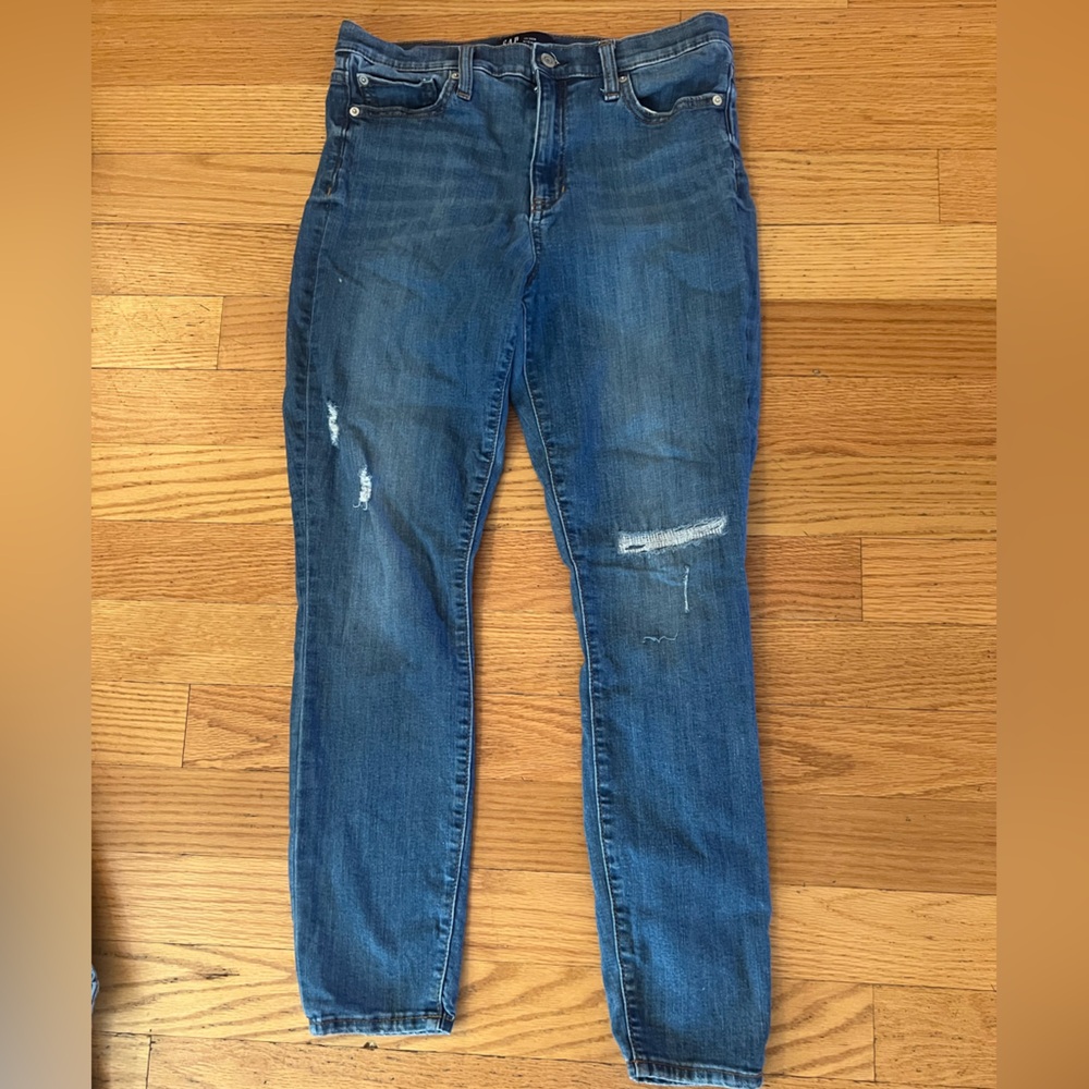 Gap Distressed Women Jeans Size 10